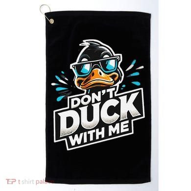 Cool Duck Don`T Duck Me Golf Towel