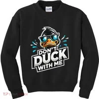 Cool Duck Don`T Duck Me Kids Sweatshirt thumb 0