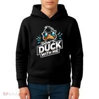 Cool Duck Don`T Duck Me Kids Hoodie thumb 4