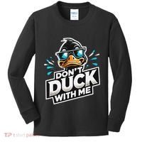 Cool Duck Don`T Duck Me Kids Long Sleeve Shirt thumb 0
