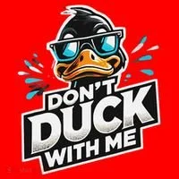 Cool Duck Don`T Duck Me Santa Hat thumb 1