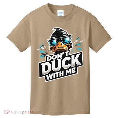 Cool Duck Don`T Duck Me Kids T-Shirt