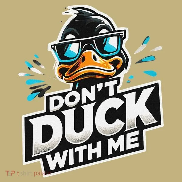 Cool Duck Don`T Duck Me Kids T-Shirt
