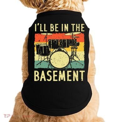 Cool Drumming Design For Drum Set Drumming Drummer Doggie Tank