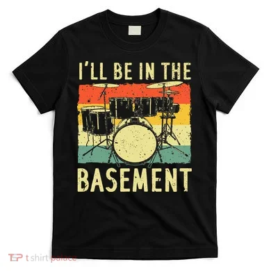 Cool Drumming Design For Drum Set Drumming Drummer T-Shirt