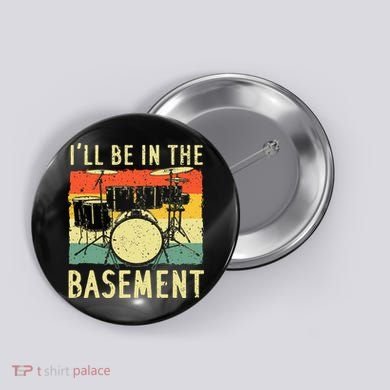 Cool Drumming Design For Drum Set Drumming Drummer Button