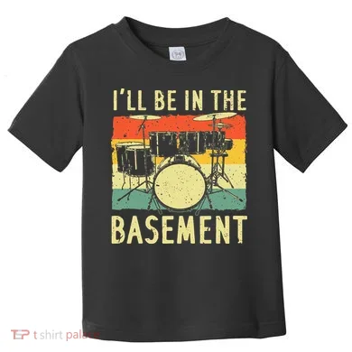 Cool Drumming Design For Drum Set Drumming Drummer Toddler T-Shirt