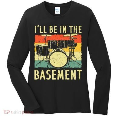 Cool Drumming Design For Drum Set Drumming Drummer Women's Long Sleeve Shirt