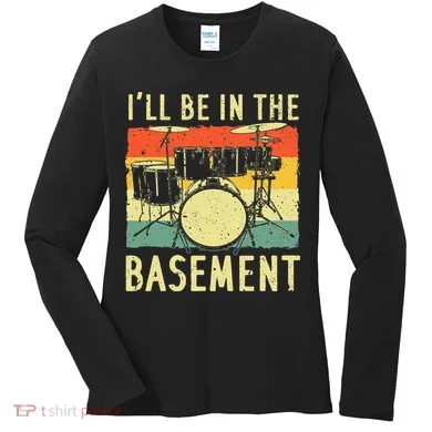 Cool Drumming Design For Drum Set Drumming Drummer Women's Long Sleeve Shirt