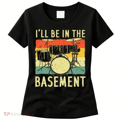 Cool Drumming Design For Drum Set Drumming Drummer Women's T-Shirt