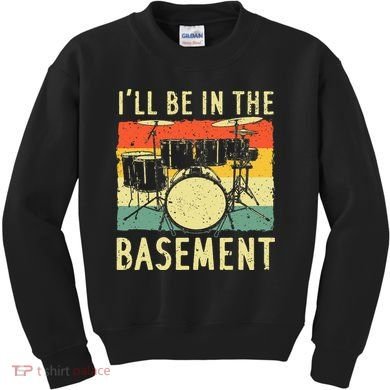 Cool Drumming Design For Drum Set Drumming Drummer Kids Sweatshirt