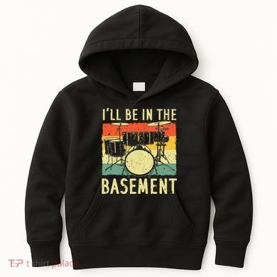 Cool Drumming Design For Drum Set Drumming Drummer Kids Hoodie