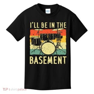Cool Drumming Design For Drum Set Drumming Drummer Kids T-Shirt