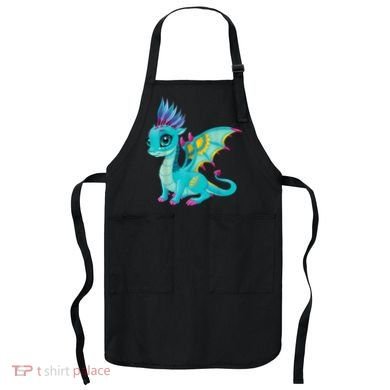 Cute Dragon Design Apron