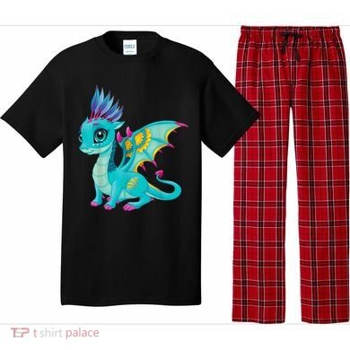 Cute Dragon Design Pajama Set