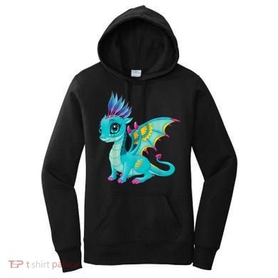 Cute Dragon Design Women's Hoodie