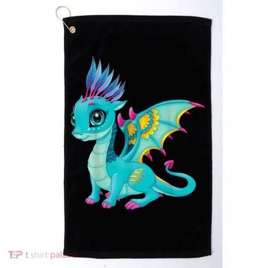 Cute Dragon Design Golf Towel