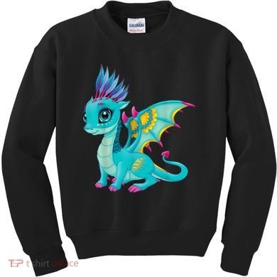 Cute Dragon Design Kids Sweatshirt