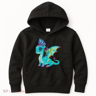 Cute Dragon Design Kids Hoodie