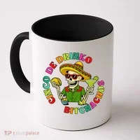 Cinco De Drink-o Bitchachos Drinking Coffee Mug thumb 0