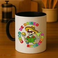 Cinco De Drink-o Bitchachos Drinking Coffee Mug thumb 4