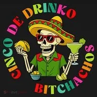 Cinco De Drink-o Bitchachos Drinking Coaster thumb 2