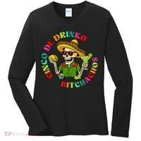 Cinco De Drink-o Bitchachos Drinking Women's Long Sleeve Shirt thumb 0