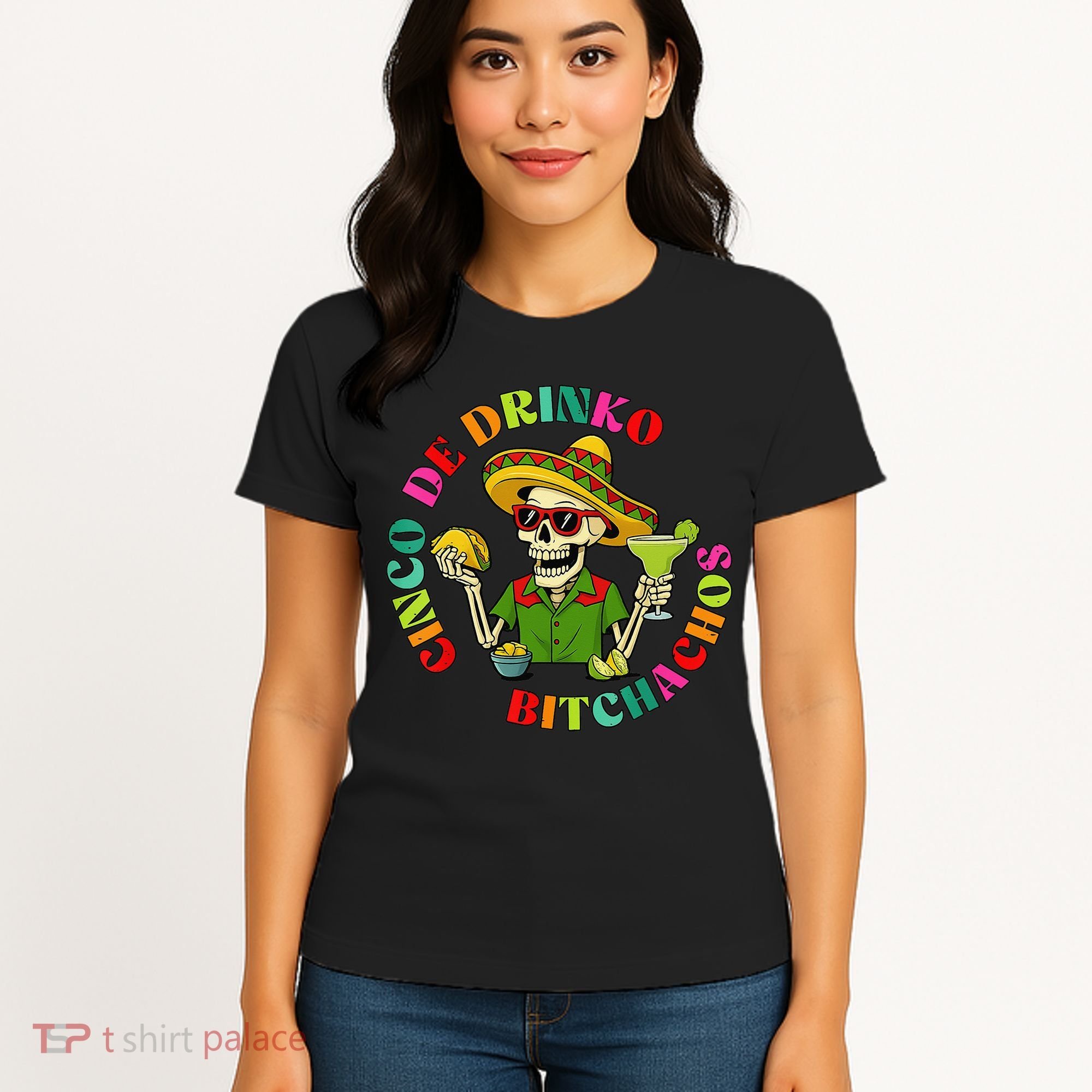 Cinco De Drink-o Bitchachos Drinking Women's T-Shirt