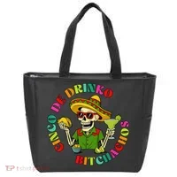 Cinco De Drink-o Bitchachos Drinking Tote Bag thumb 0
