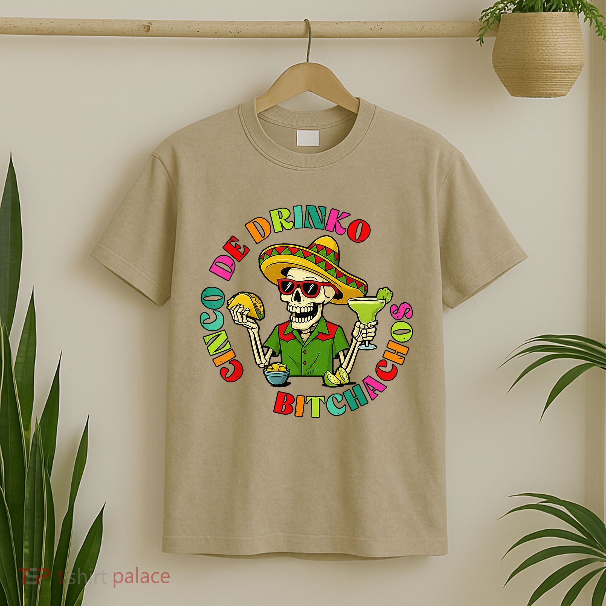 Cinco De Drink-o Bitchachos Drinking T-Shirt