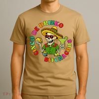 Cinco De Drink-o Bitchachos Drinking T-Shirt thumb 3