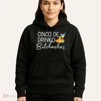 Cinco De Drinko Bitchachos Funny Cinco De Mayo Drinking Hoodie thumb 5