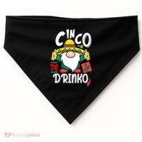 Cinco De Drinko Gnome USA-Made Doggie Bandana thumb 0