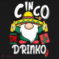 Cinco De Drinko Gnome USA-Made Doggie Bandana thumb 2