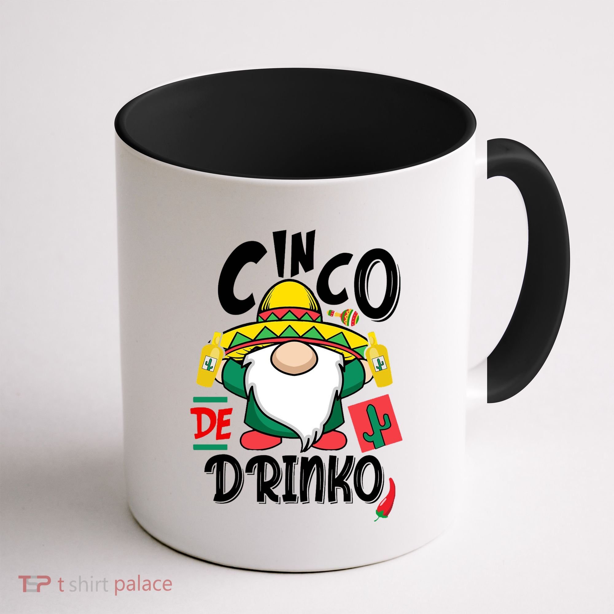 Cinco De Drinko Gnome Coffee Mug