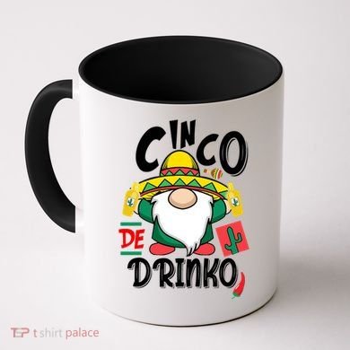 Cinco De Drinko Gnome Coffee Mug