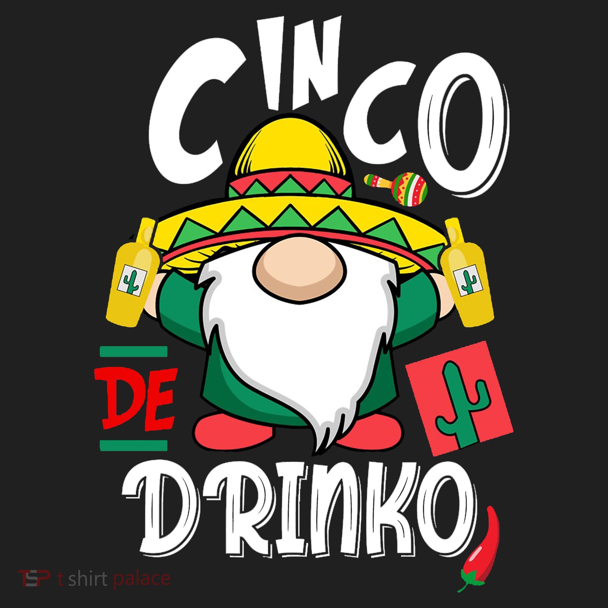 Cinco De Drinko Gnome Beanie