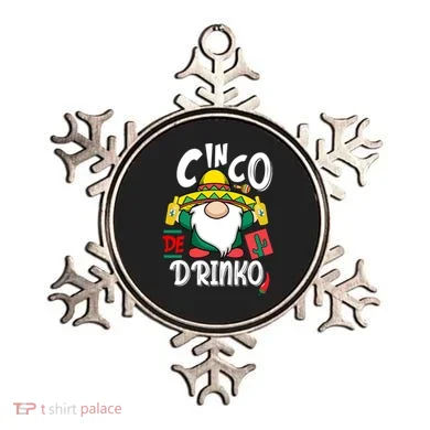 Cinco De Drinko Gnome Ornament
