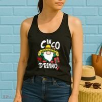 Cinco De Drinko Gnome Women's Tank Top thumb 2