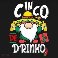 Cinco De Drinko Gnome Women's Tank Top thumb 5