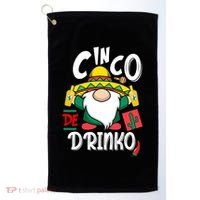 Cinco De Drinko Gnome Golf Towel thumb 0