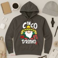 Cinco De Drinko Gnome Hoodie thumb 3