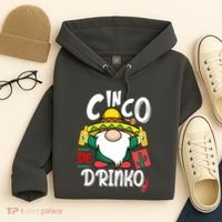 Cinco De Drinko Gnome Hoodie thumb 4