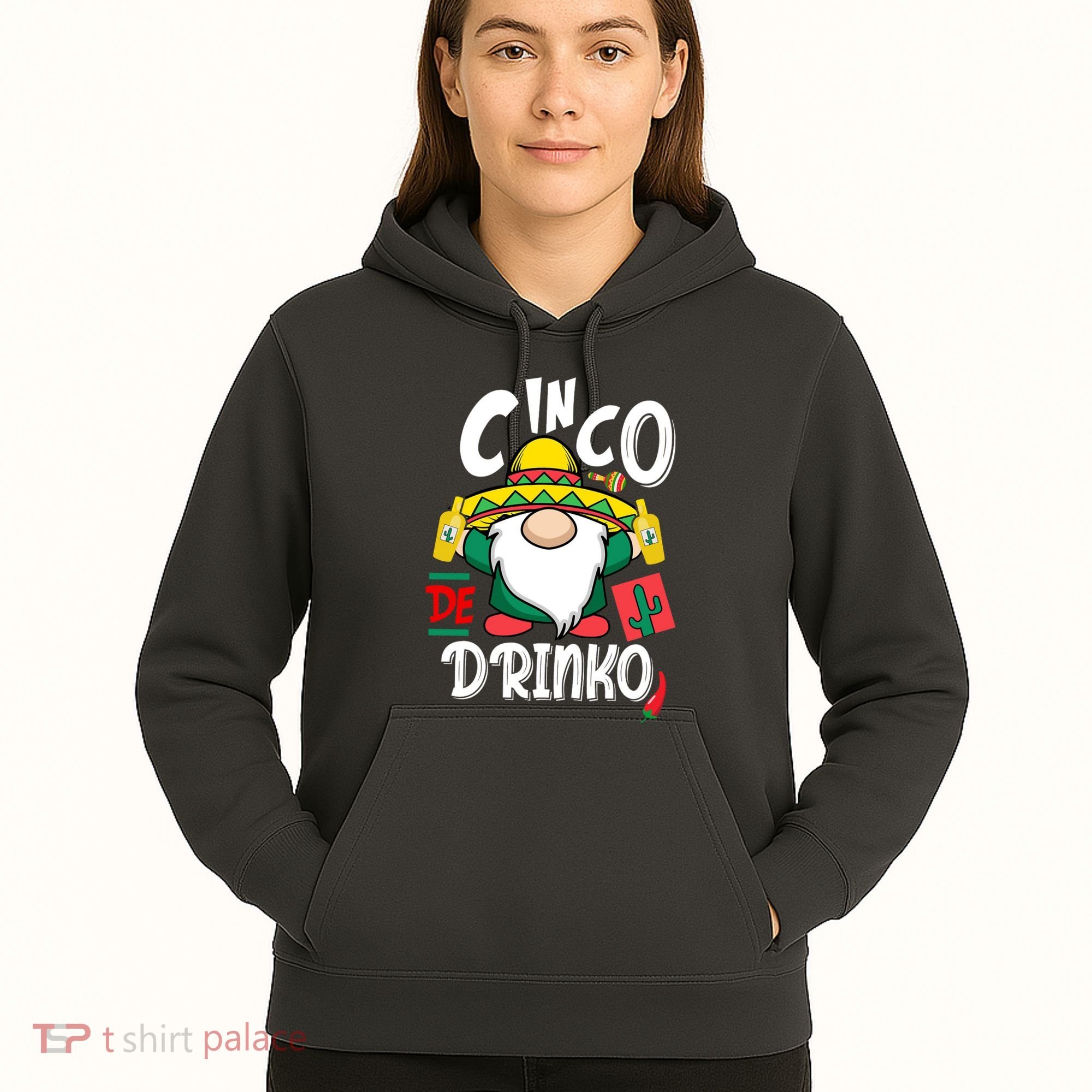 Cinco De Drinko Gnome Hoodie