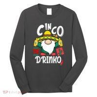 Cinco De Drinko Gnome Long Sleeve Shirt thumb 0