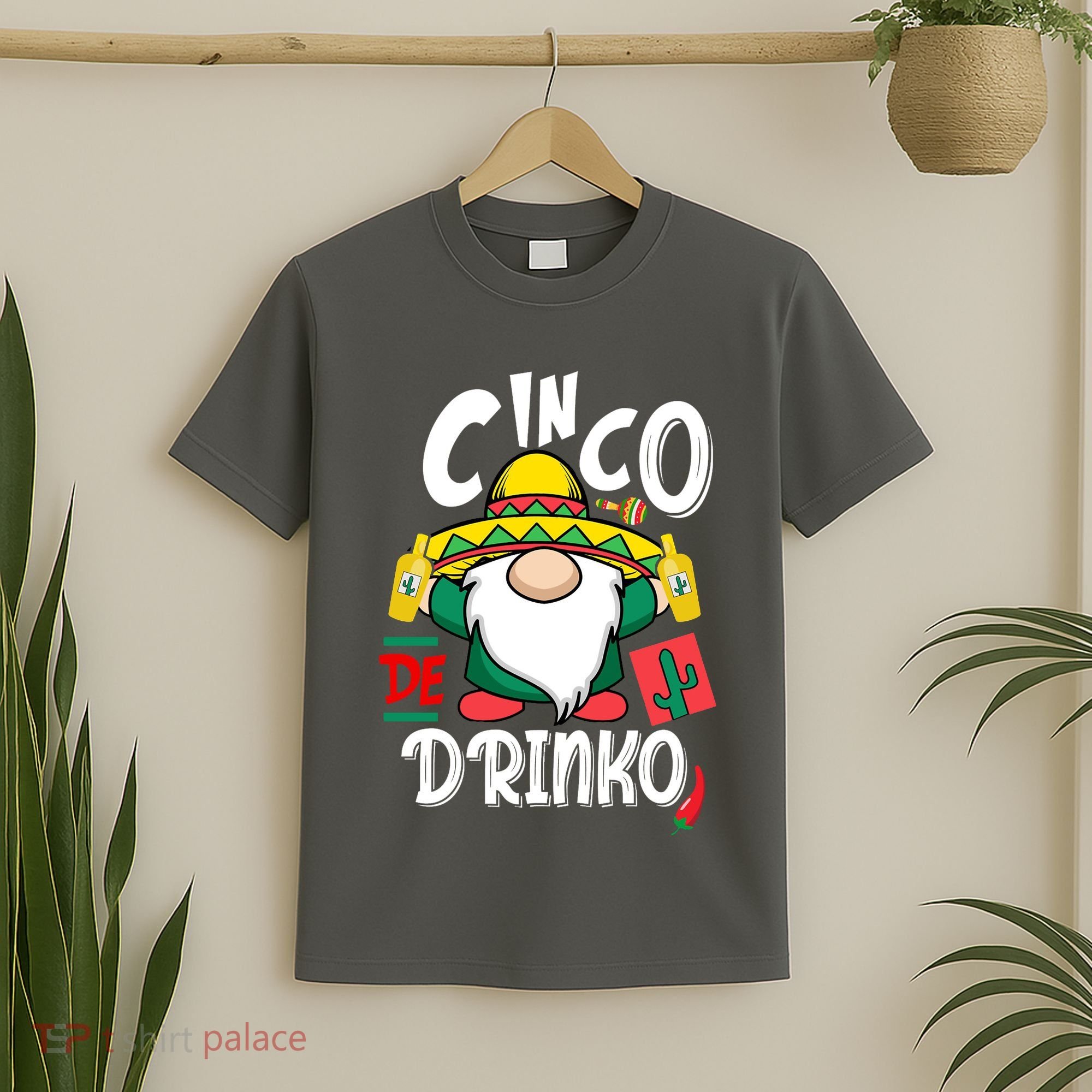 Cinco De Drinko Gnome T-Shirt