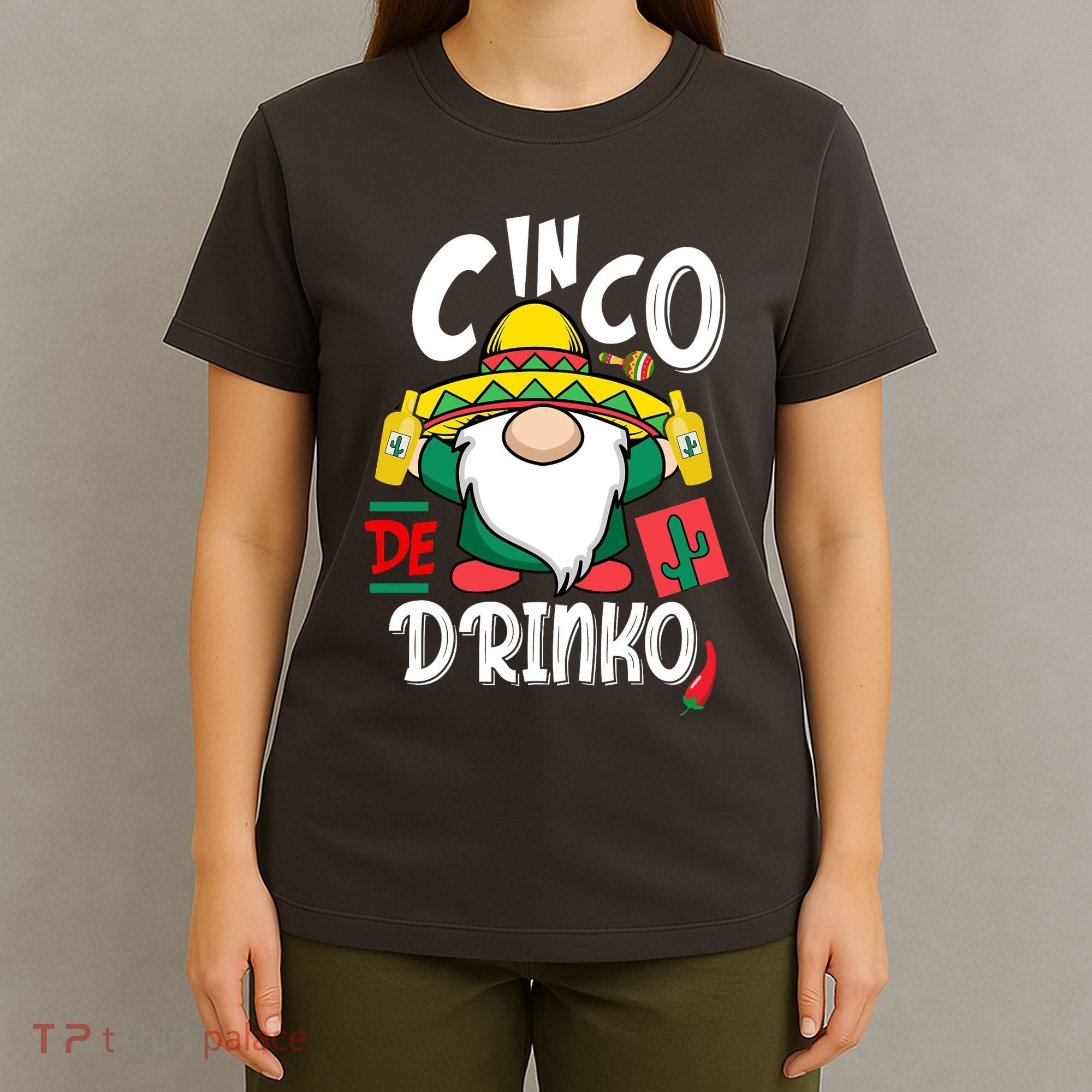 Cinco De Drinko Gnome T-Shirt