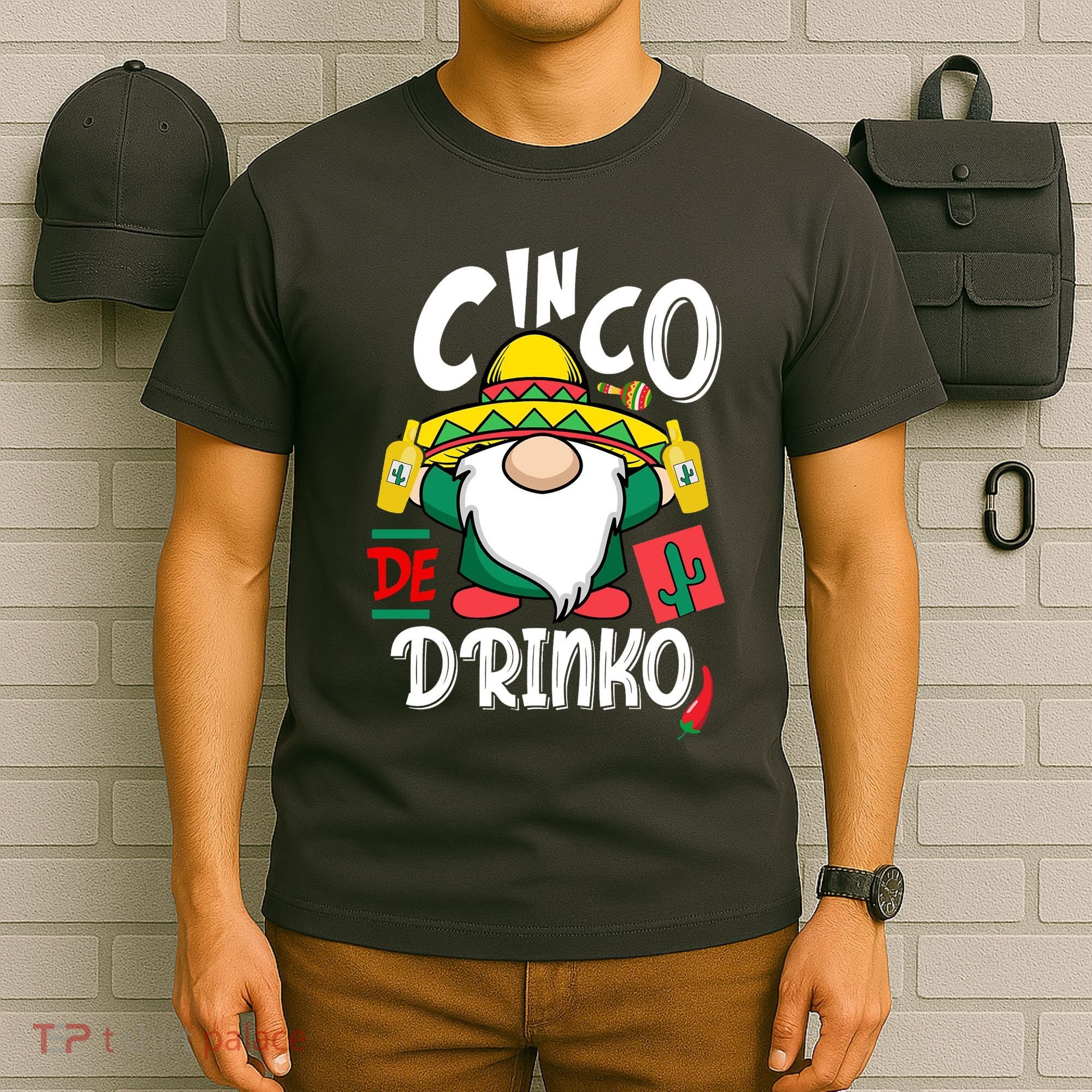 Cinco De Drinko Gnome T-Shirt
