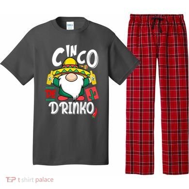 Cinco De Drinko Gnome Pajama Set