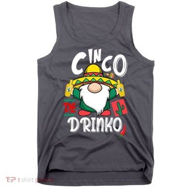 Cinco De Drinko Gnome Tank Top